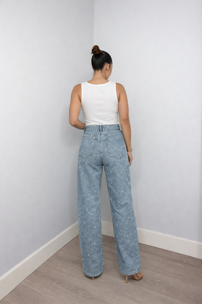 jeans donna vita alta Nérine