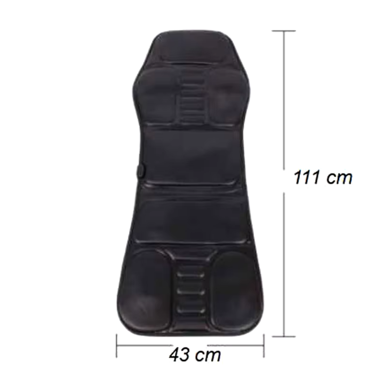 Zenitude - Cuscino Massaggiante Shiatsu Riscaldabile con 8 Modalità