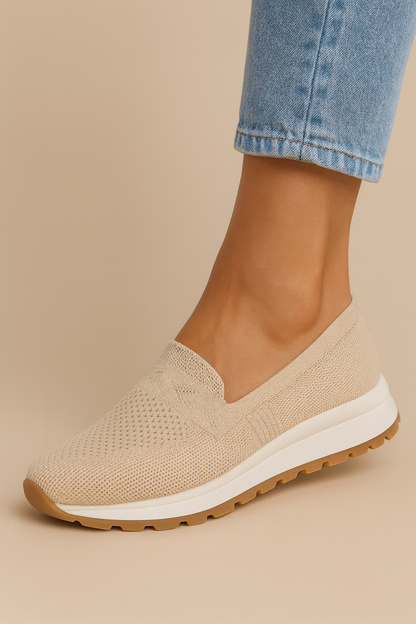 Maëvora - Scarpe Slip-On Ortopediche e Traspiranti per un Comfort Ottimale durante Lunghe Passeggiate e Gite in Città