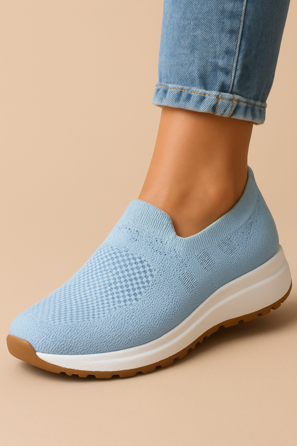 Maëvora - Scarpe Slip-On Ortopediche e Traspiranti per un Comfort Ottimale durante Lunghe Passeggiate e Gite in Città
