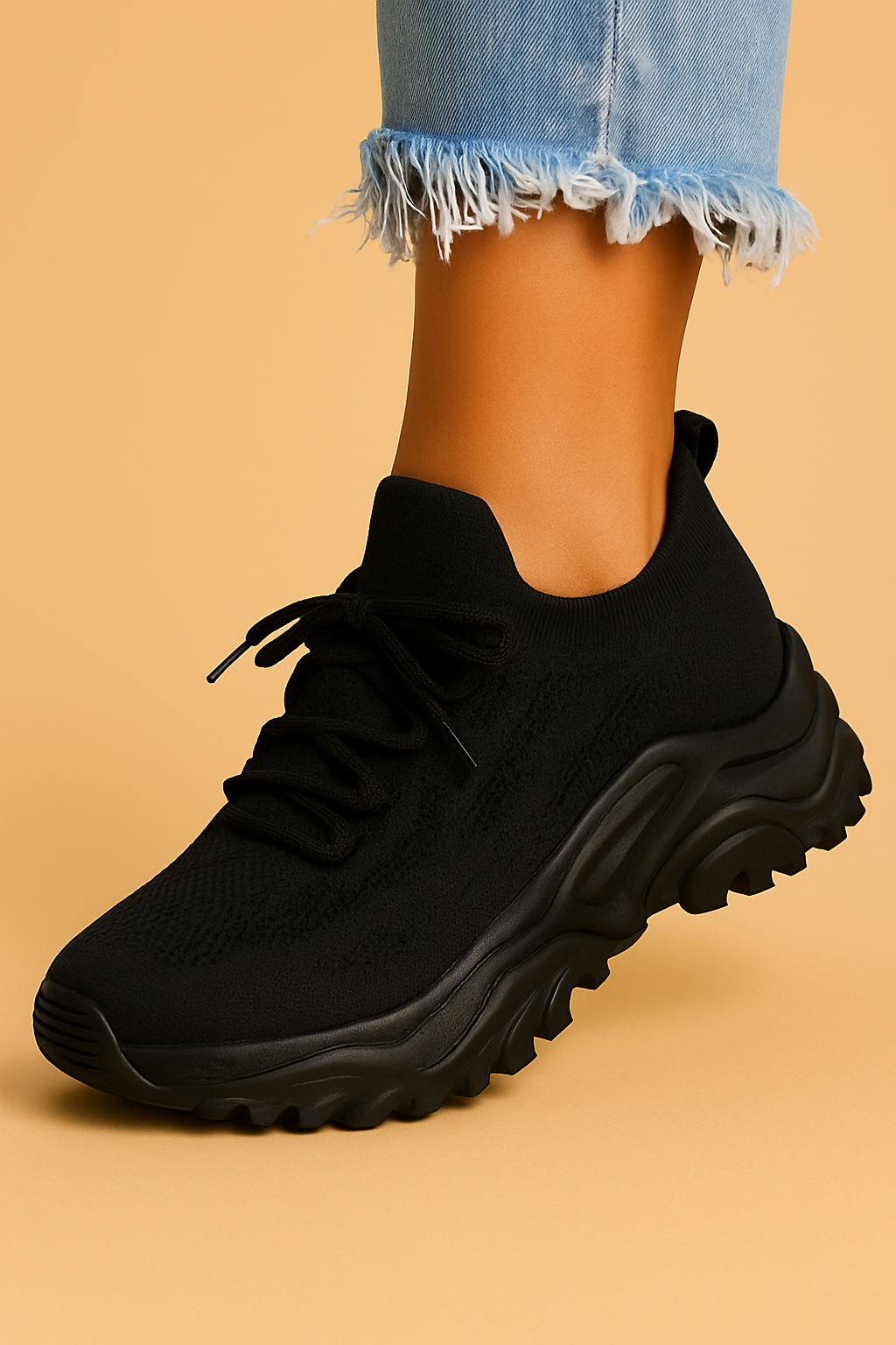 Céliane - Sneakers Ortopediche Traspiranti con Suola Bianca per un Comfort Ottimale durante Lunghe Passeggiate e Viaggi in Città