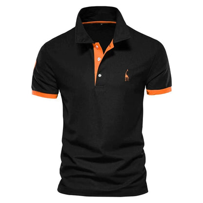 Liravie - Polo sportivo per uomini con maniche corte