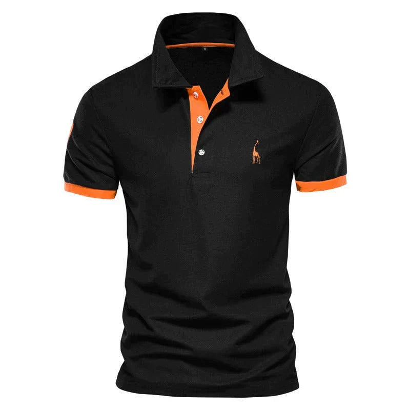 Liravie - Polo sportivo per uomini con maniche corte