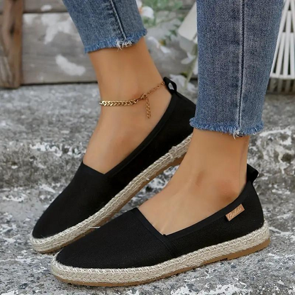 Leggeri Slipper Espadrille per Donna – Scarpe in Canvas Comode dallo Stile Casual