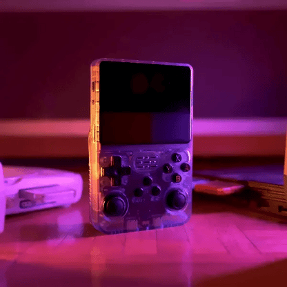 PixelRétro - Console di gioco retro portatile con schermo HD e ricarica USB