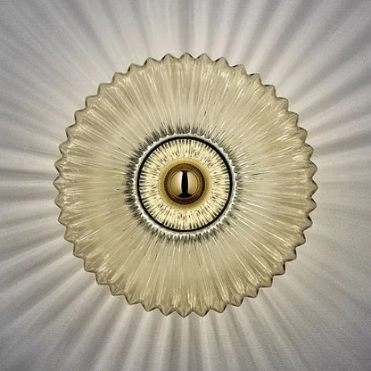 Rétrolume - Applique retro in vetro LED moderno