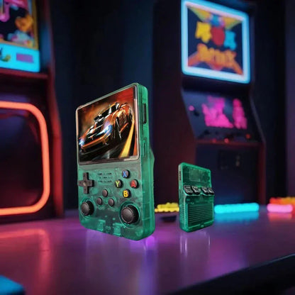 PixelRétro - Console di gioco retro portatile con schermo HD e ricarica USB