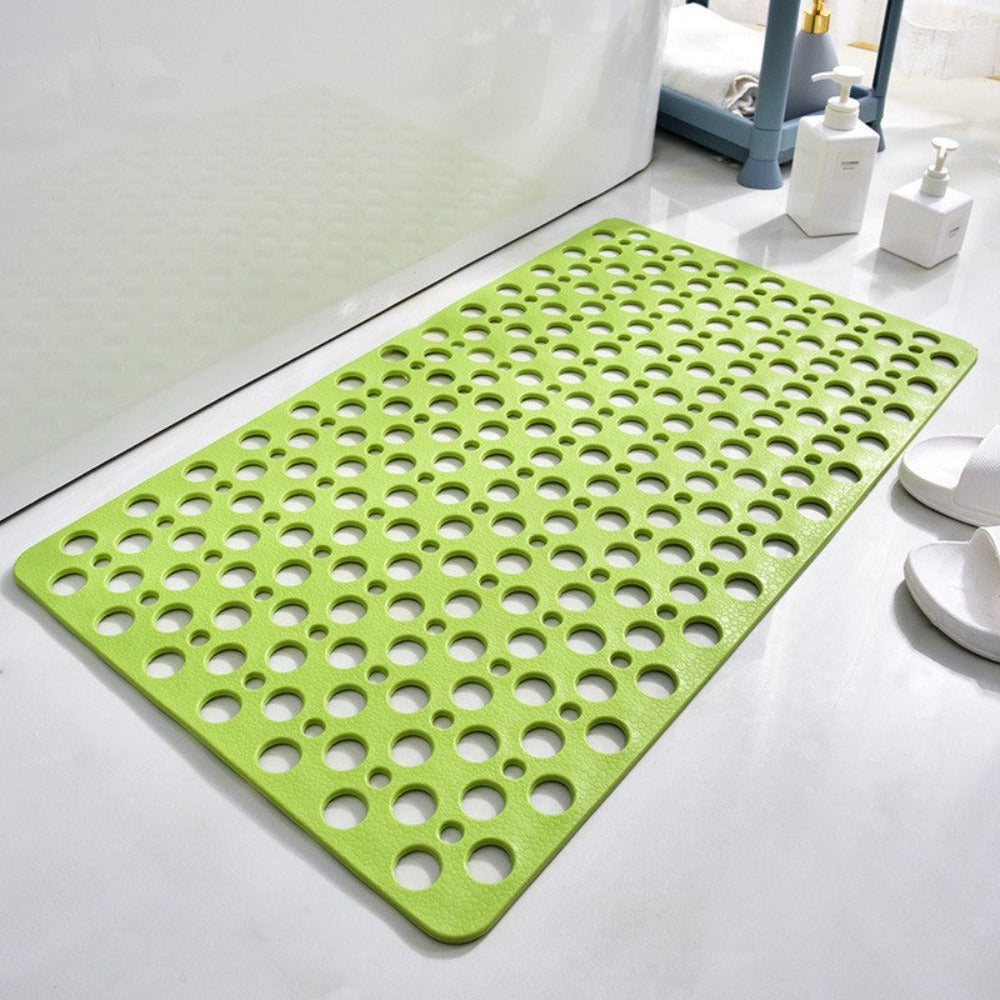 Luxbain - Tappetino da doccia antiscivolo di lusso – Tappetino da bagno igienico e resistente alla muffa con forti ventose e sistema di drenaggio rapido