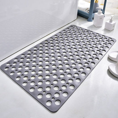 Luxbain - Tappetino da doccia antiscivolo di lusso – Tappetino da bagno igienico e resistente alla muffa con forti ventose e sistema di drenaggio rapido