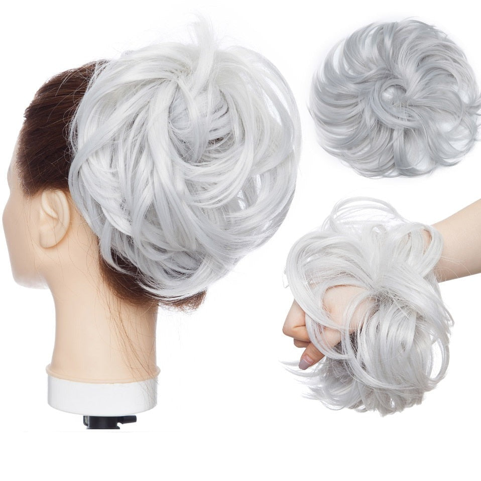 FlouBelle - Elastico per capelli per una coda di cavallo casual