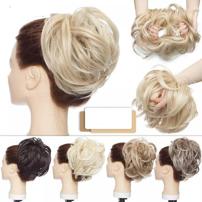 FlouBelle - Elastico per capelli per una coda di cavallo casual