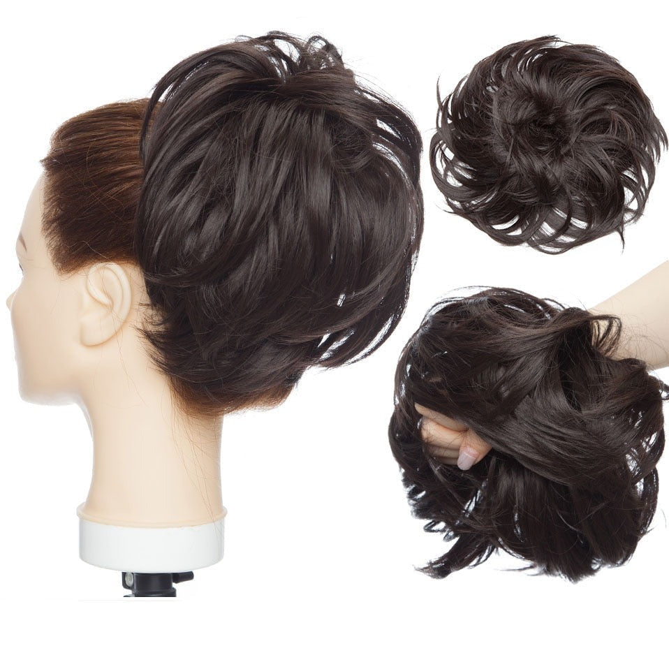 FlouBelle - Elastico per capelli per una coda di cavallo casual