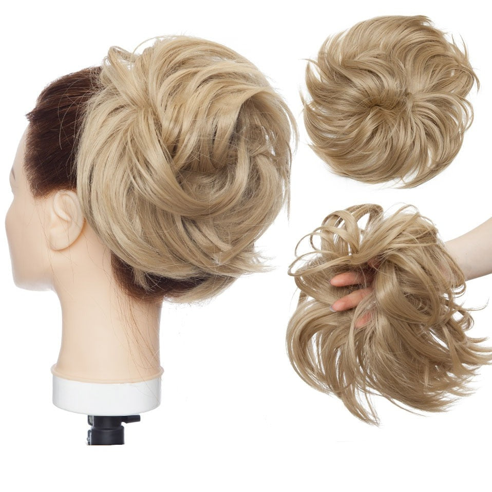FlouBelle - Elastico per capelli per una coda di cavallo casual