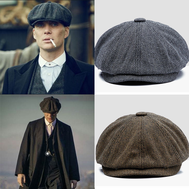 NobleTweed - Berretto in stile Peaky Blinders per uomini