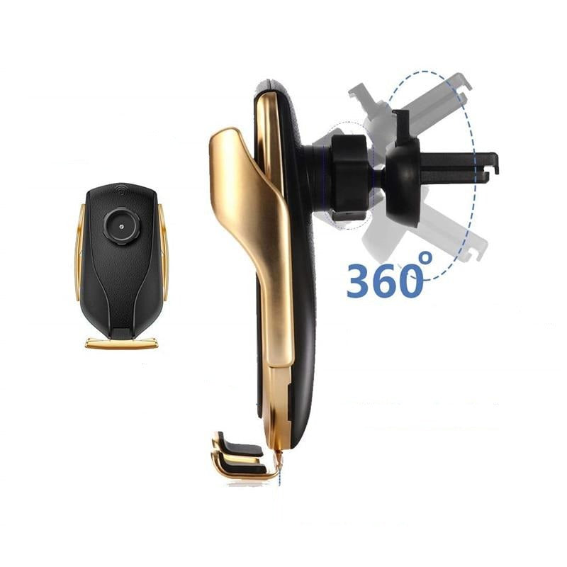 Gripora - PREMIUM - Supporto per smartphone automatico | Caricabatterie wireless