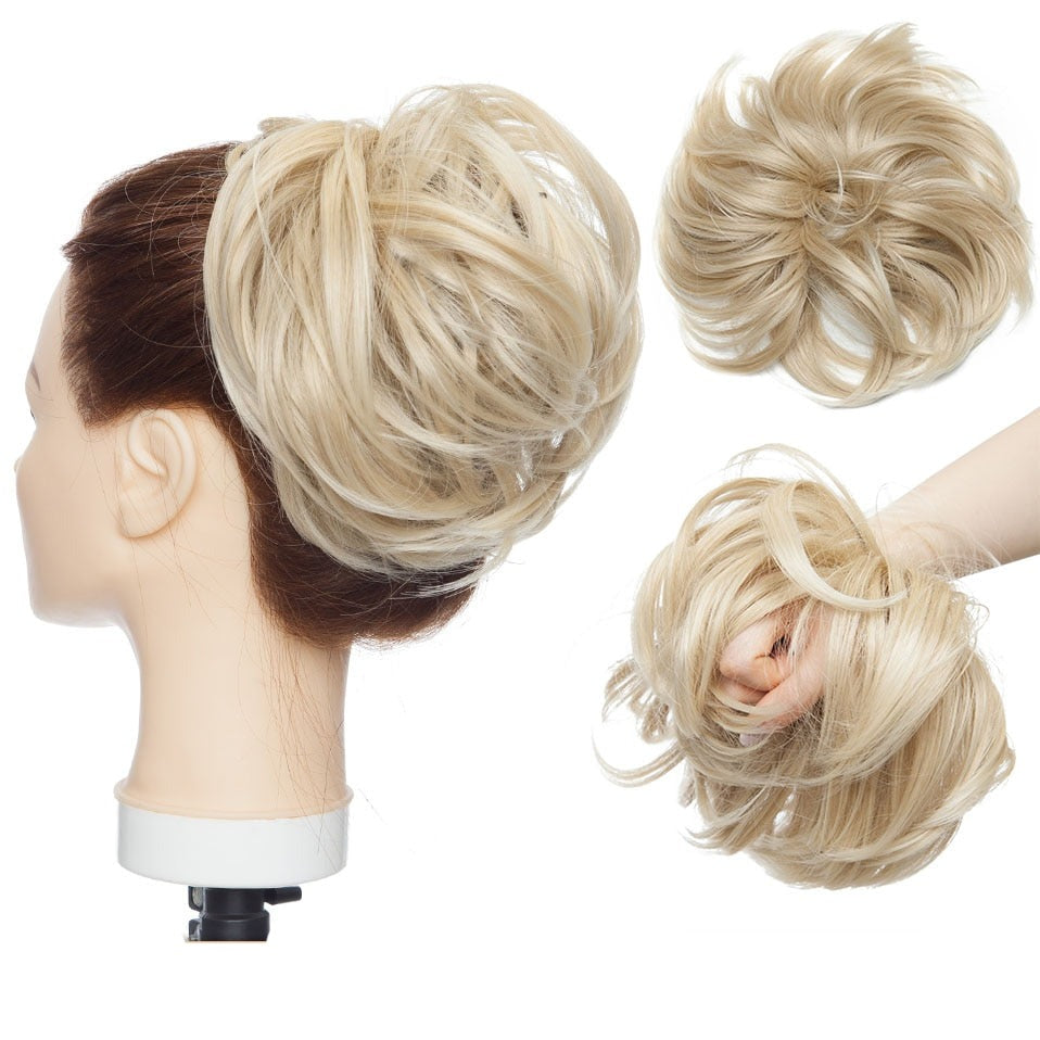 FlouBelle - Elastico per capelli per una coda di cavallo casual
