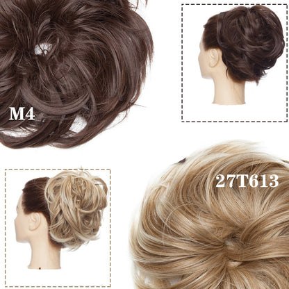 FlouBelle - Elastico per capelli per una coda di cavallo casual