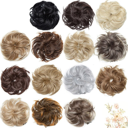 FlouBelle - Elastico per capelli per una coda di cavallo casual
