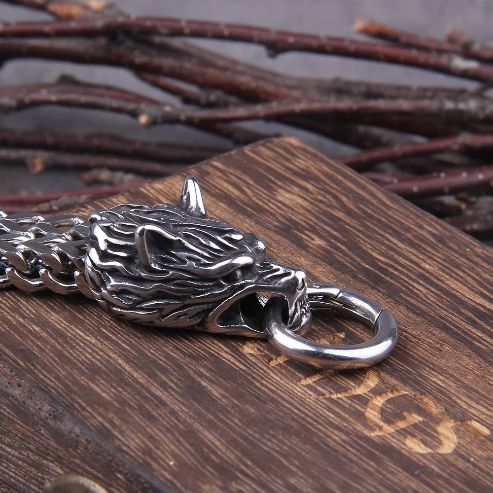 Thoryn - Bracciale Vichingo Fenrir – (mitologia nordica)