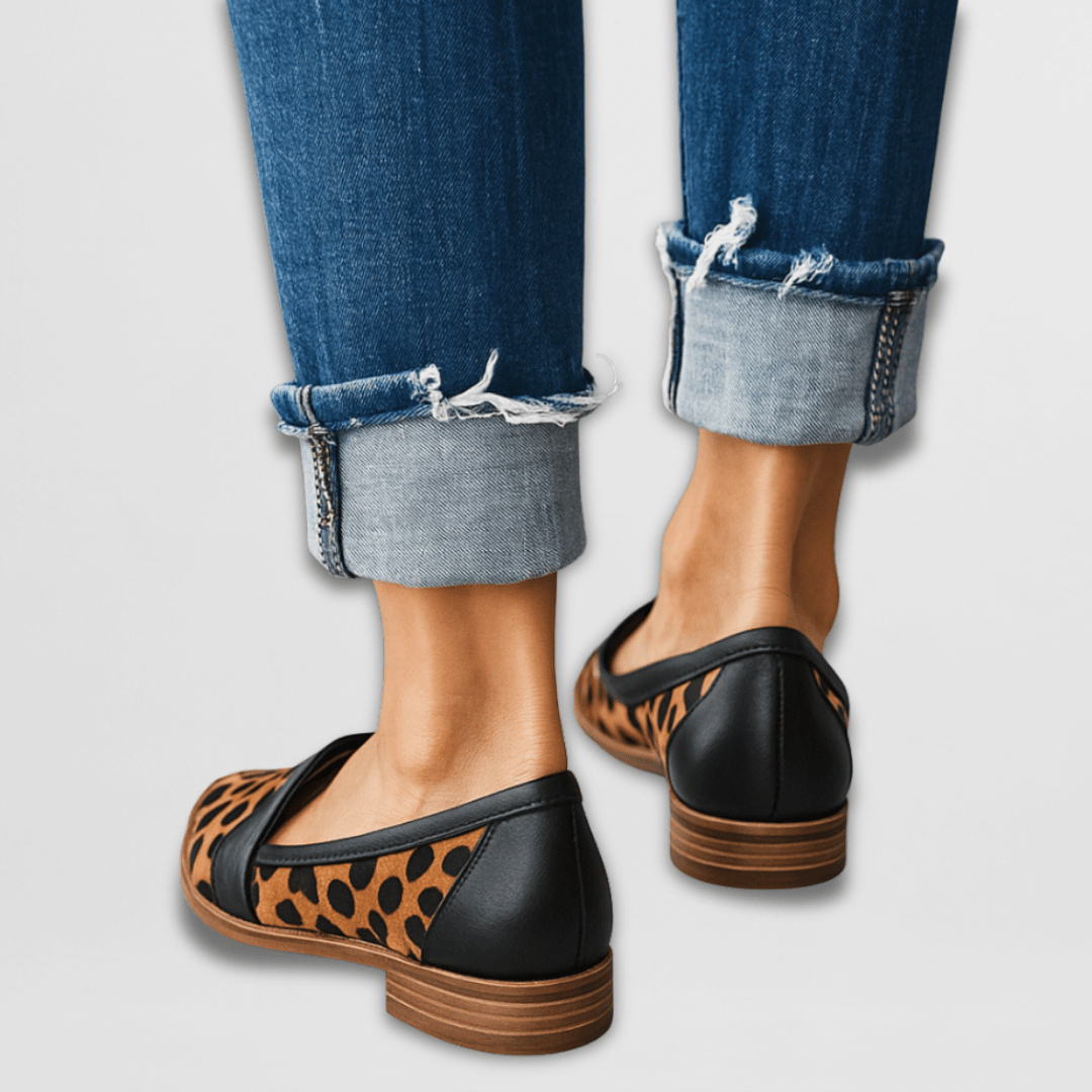 Elegante mocassino con punta affusolata per donne – Comodi scarpe slip-on per il quotidiano e l'ufficio