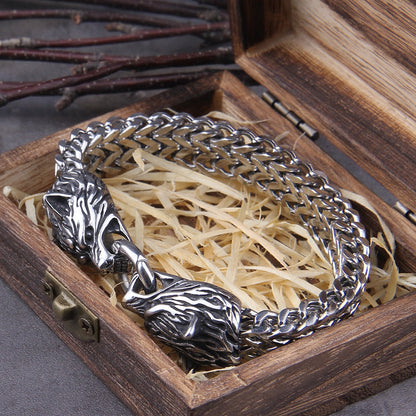 Thoryn - Bracciale Vichingo Fenrir – (mitologia nordica)