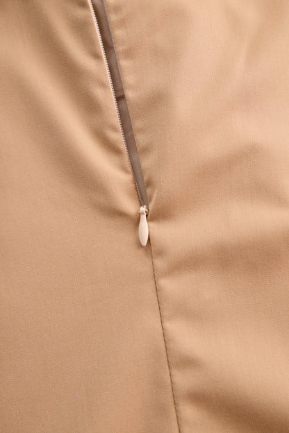 Clémence - Blusa senza maniche con colletto a halter e dettaglio nodo per donne