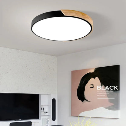 ClairBois - Lampada da soffitto LED minimalista in legno
