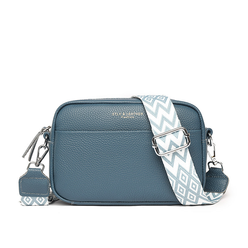 Lumivie - Borsa a tracolla in pelle per donne