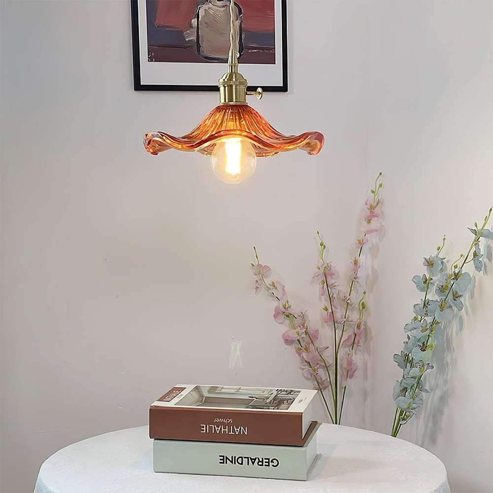 AuréHibis - Lampada in stile fiore di ibisco