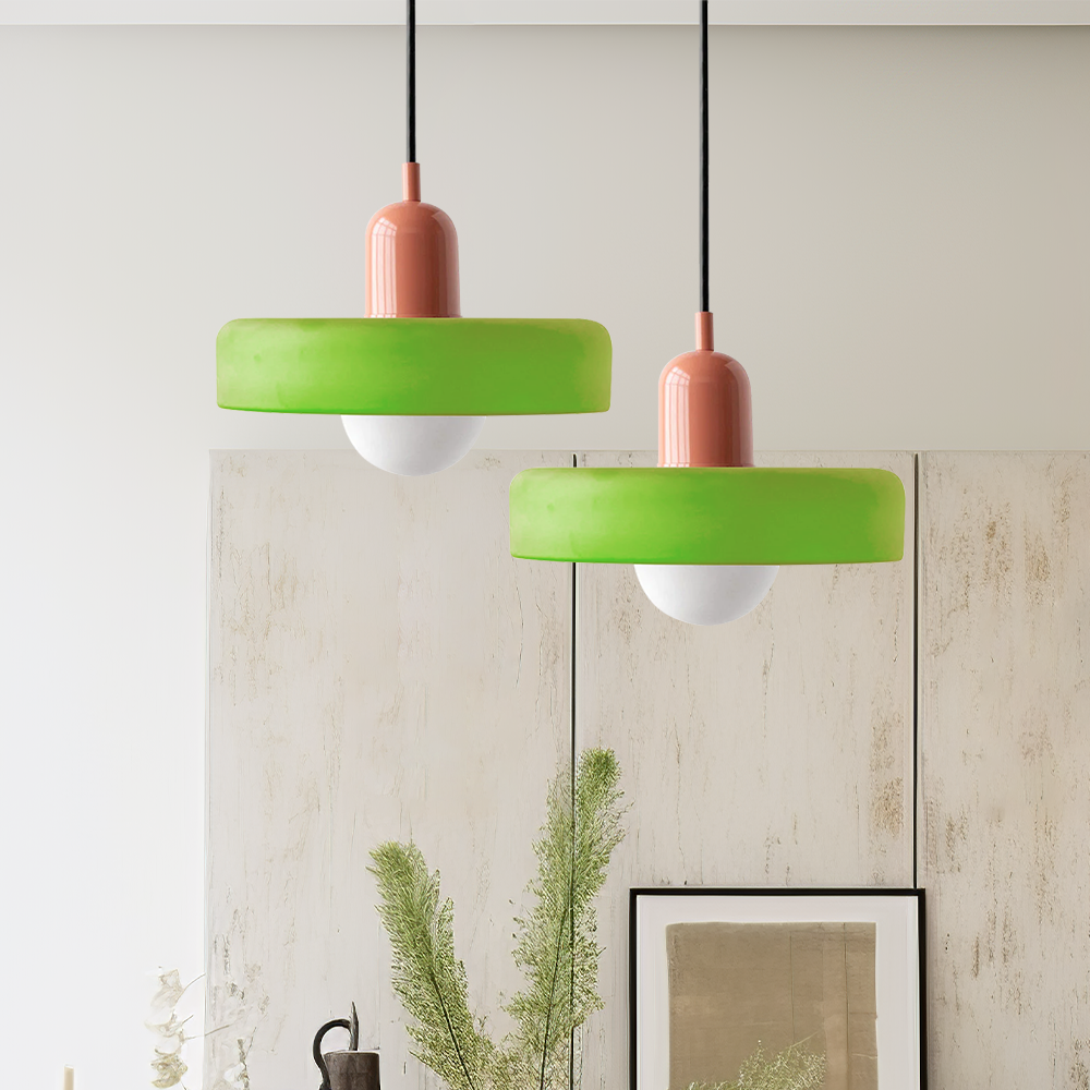 lampada a sospensione Bauhaus in vetro