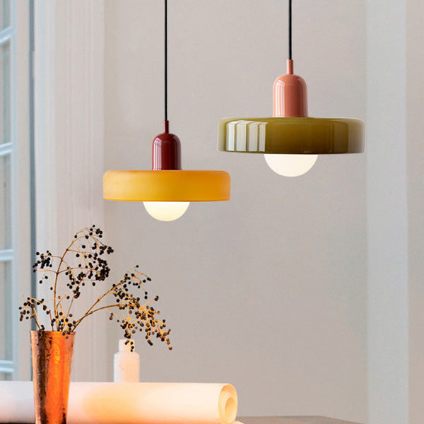 lampada a sospensione Bauhaus in vetro