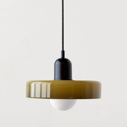 lampada a sospensione Bauhaus in vetro