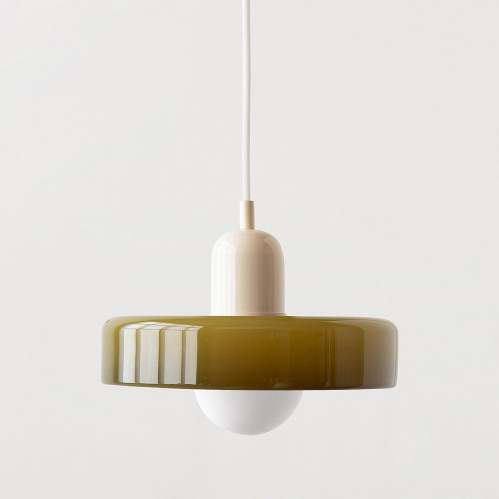 lampada a sospensione Bauhaus in vetro