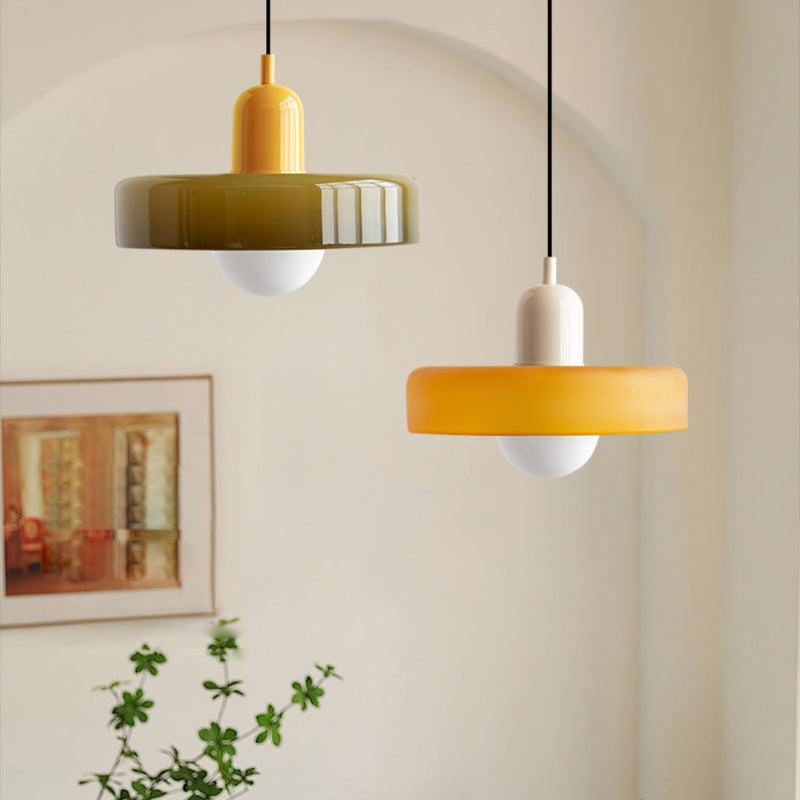 lampada a sospensione Bauhaus in vetro