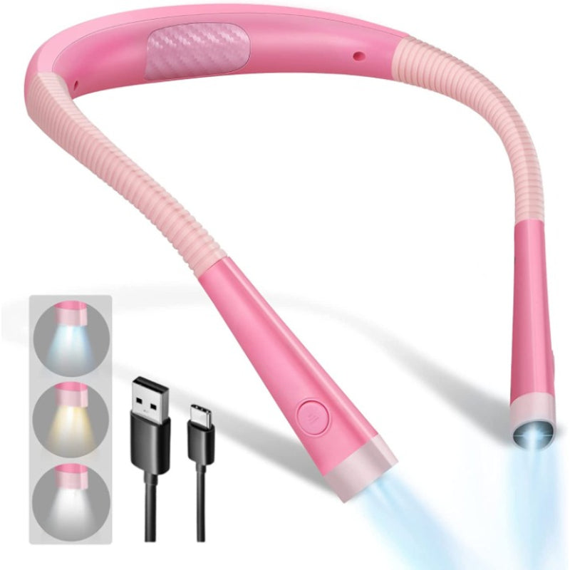 Lumosia - Lampada da lettura LED regolabile | Luminosità regolabile e batteria ricaricabile