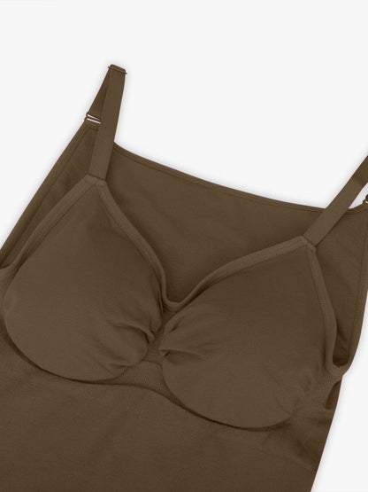 Body modellante Shapewear con spalline sottili – Controllo della pancia e comfort senza cuciture per donne