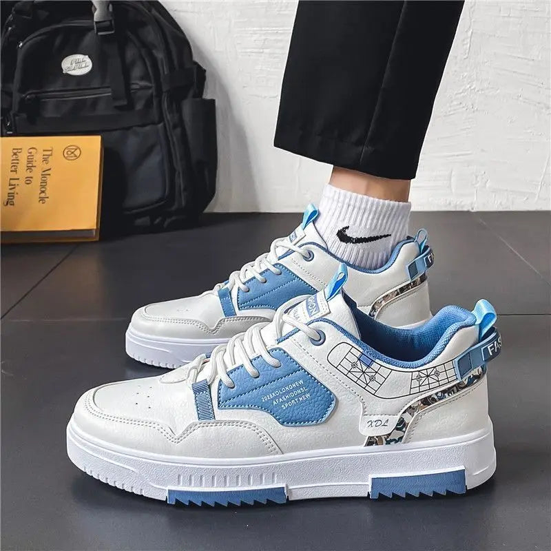 Sneaker stilose con design stampato per donne e uomini – Scarpe da ginnastica streetwear comode con look alla moda
