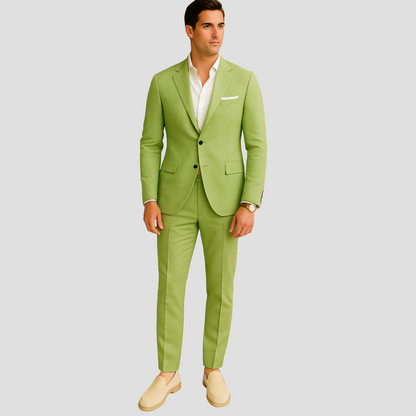 Fayden - Completo da Sposa Slim Fit Beige per Uomo – Primavera