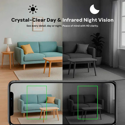Guardix - Telecamera di sorveglianza wireless per la nanny con audio