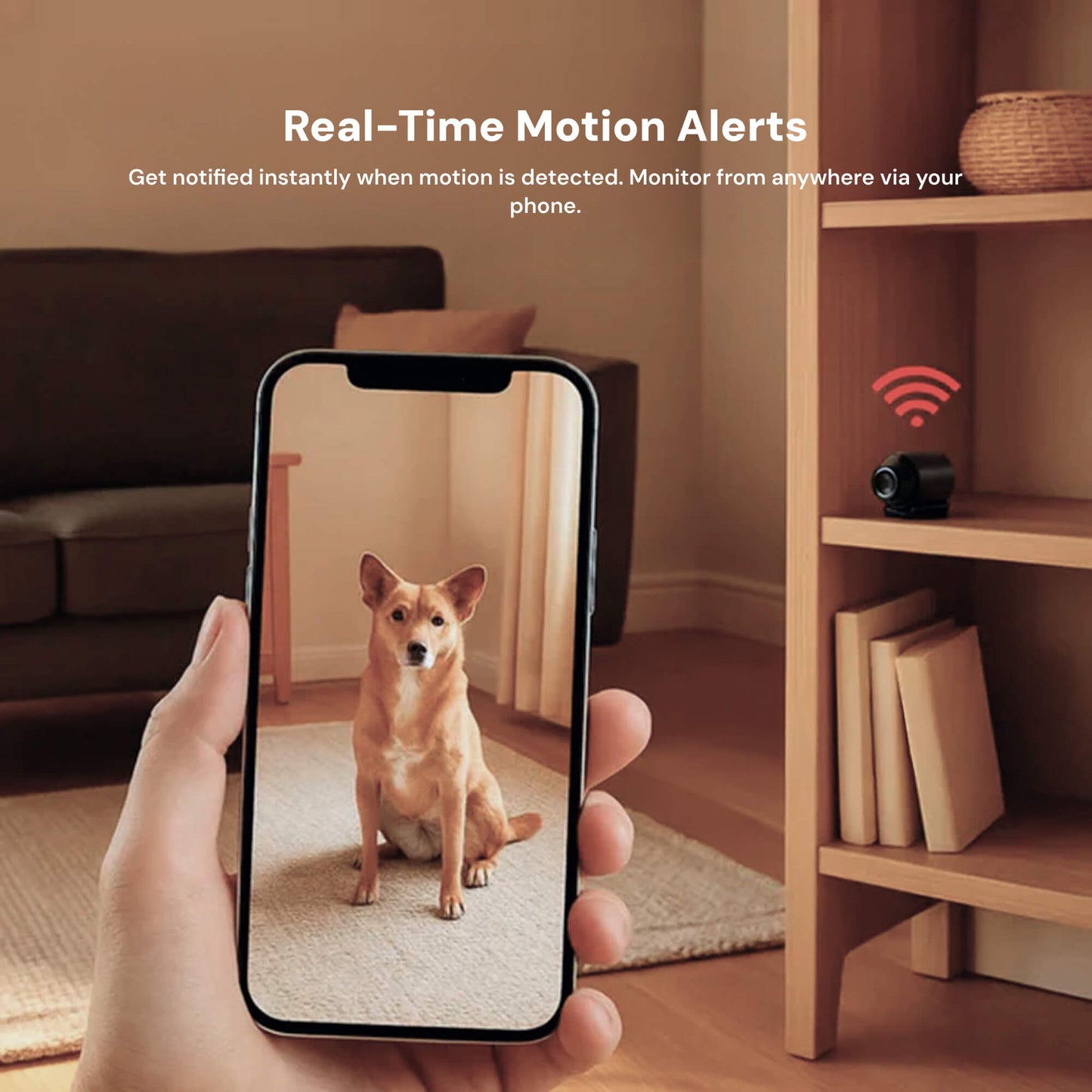 Guardix - Telecamera di sorveglianza wireless per la nanny con audio
