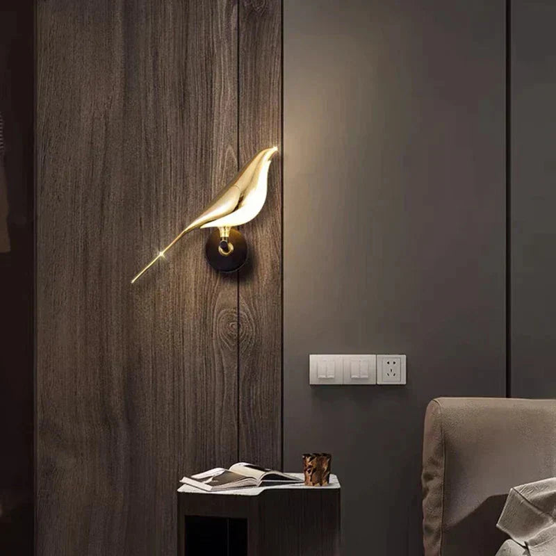 Aviora - Lampada da Parete Moderna a Forma di Uccelli