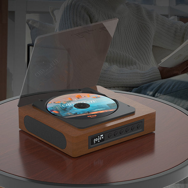 RétroÉtoile - Lettore CD Vintage Bluetooth NovaRetro con porta USB-C