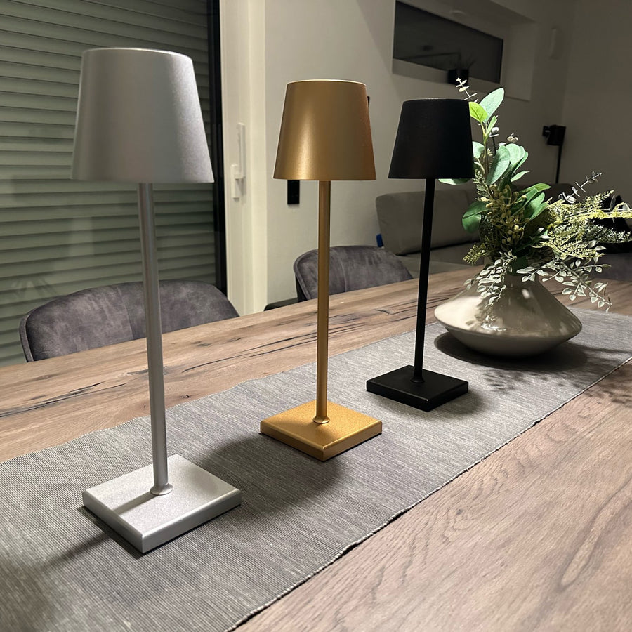 Voltis - Lampada da tavolo ricaricabile senza fili