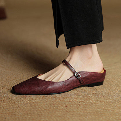 Eleganti Ballerine Slingback con punta affusolata – Scarpe comode per donne nella vita quotidiana e in ufficio
