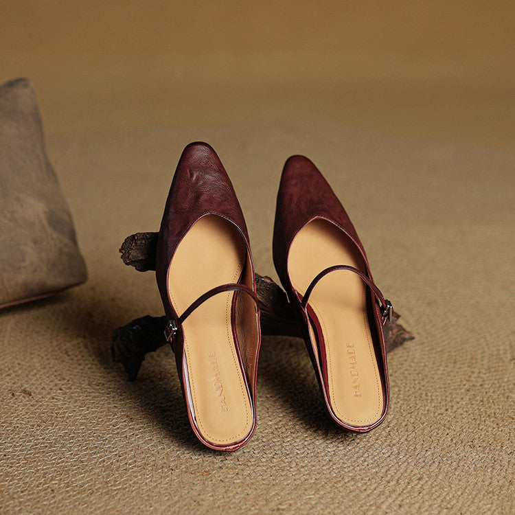 Eleganti Ballerine Slingback con punta affusolata – Scarpe comode per donne nella vita quotidiana e in ufficio