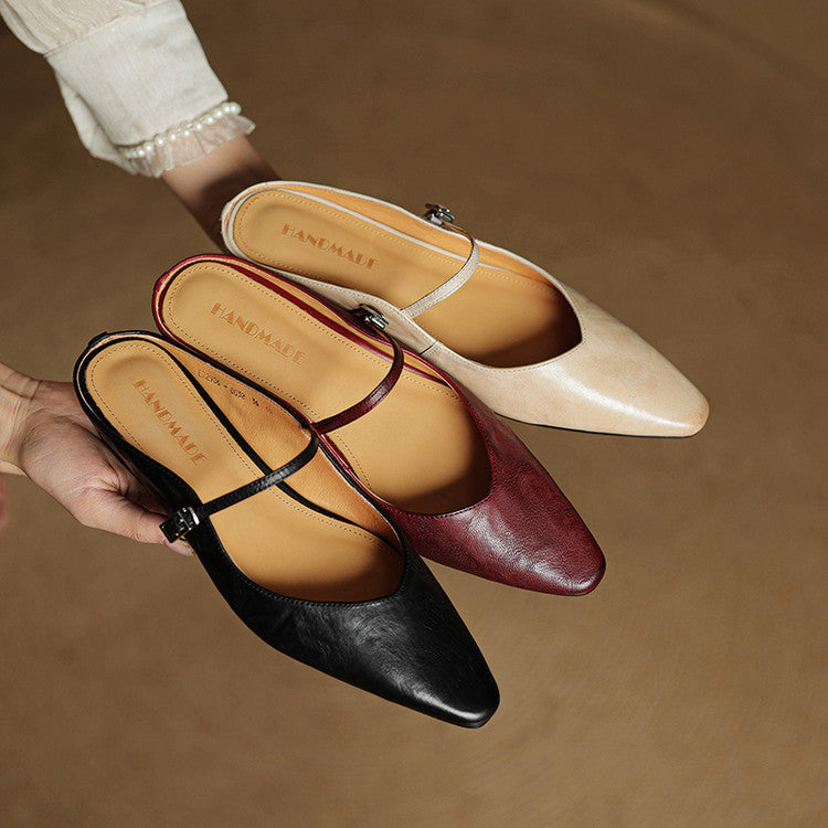Eleganti Ballerine Slingback con punta affusolata – Scarpe comode per donne nella vita quotidiana e in ufficio
