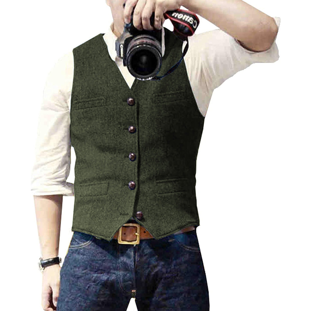 gilet uomo elegante