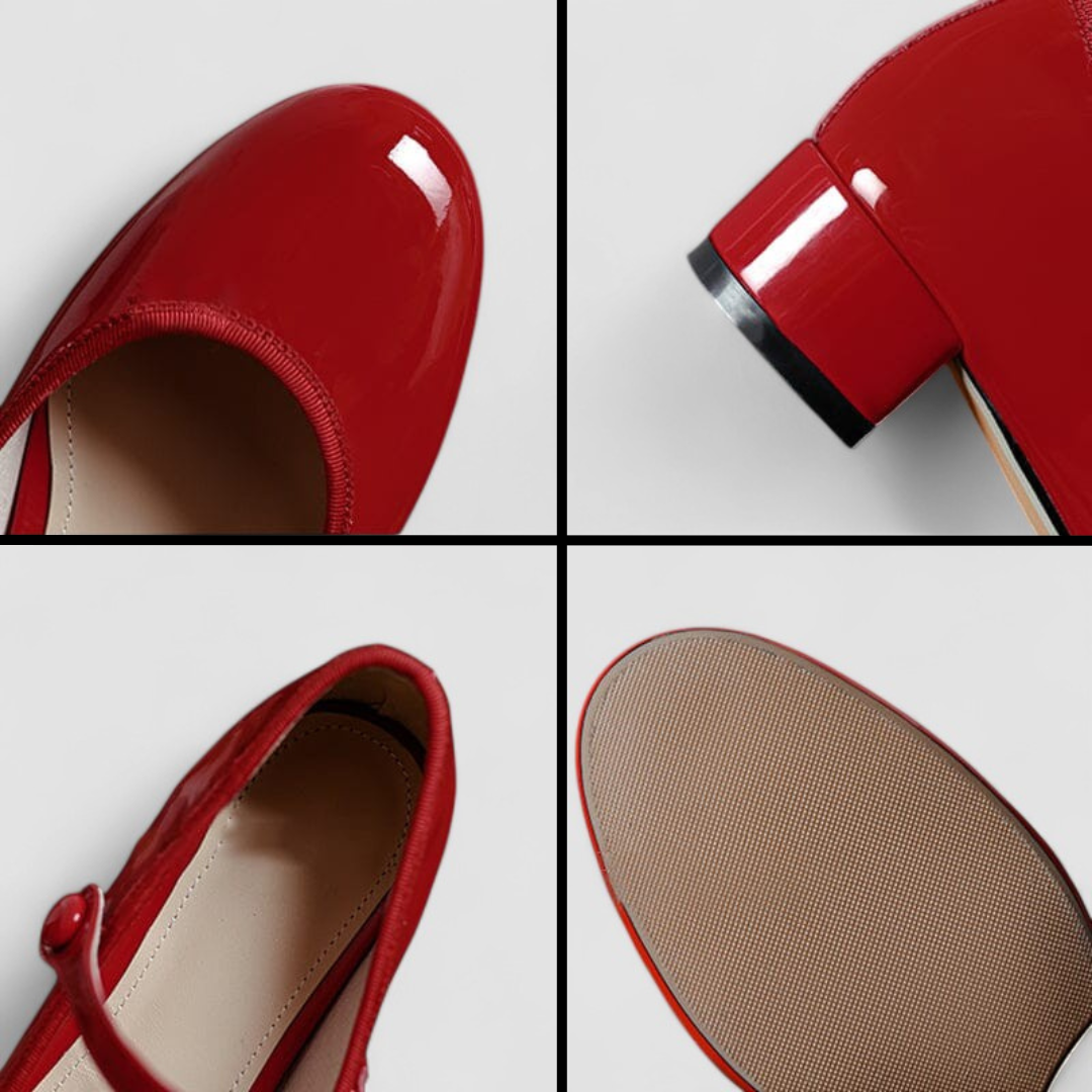 scarpe mary jane donna con cinturino