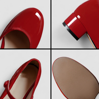 scarpe mary jane donna con cinturino
