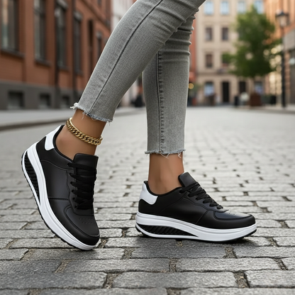 Alzéline - Sneakers Comode con Ammortizzazione, Tessuto Traspirante e Supporto Ortopedico per una Camminata Senza Dolore e Passeggiate in Città